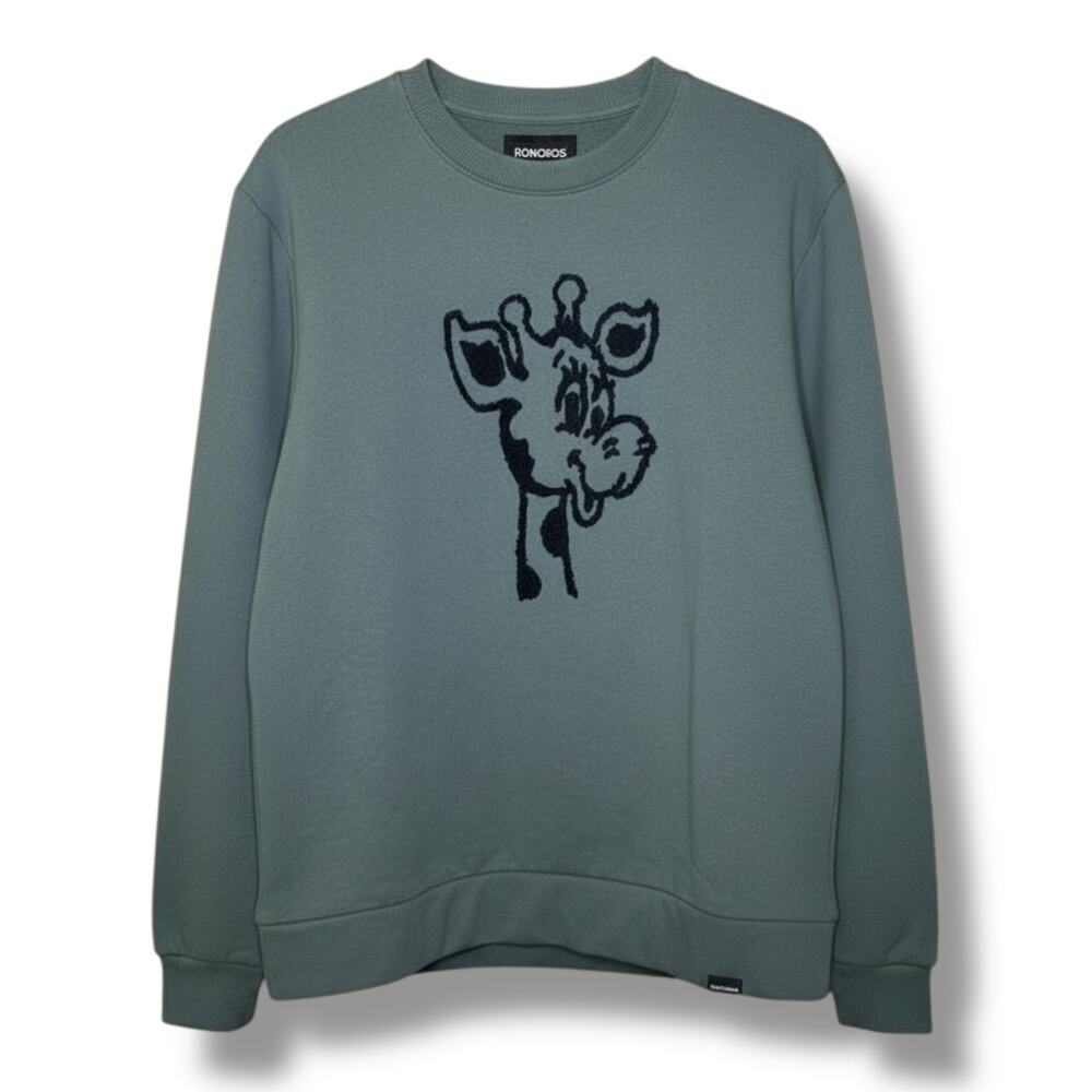 Bonobos Men's Geoffrey Crewneck Sweatshirt - Goblin Blue - Medium